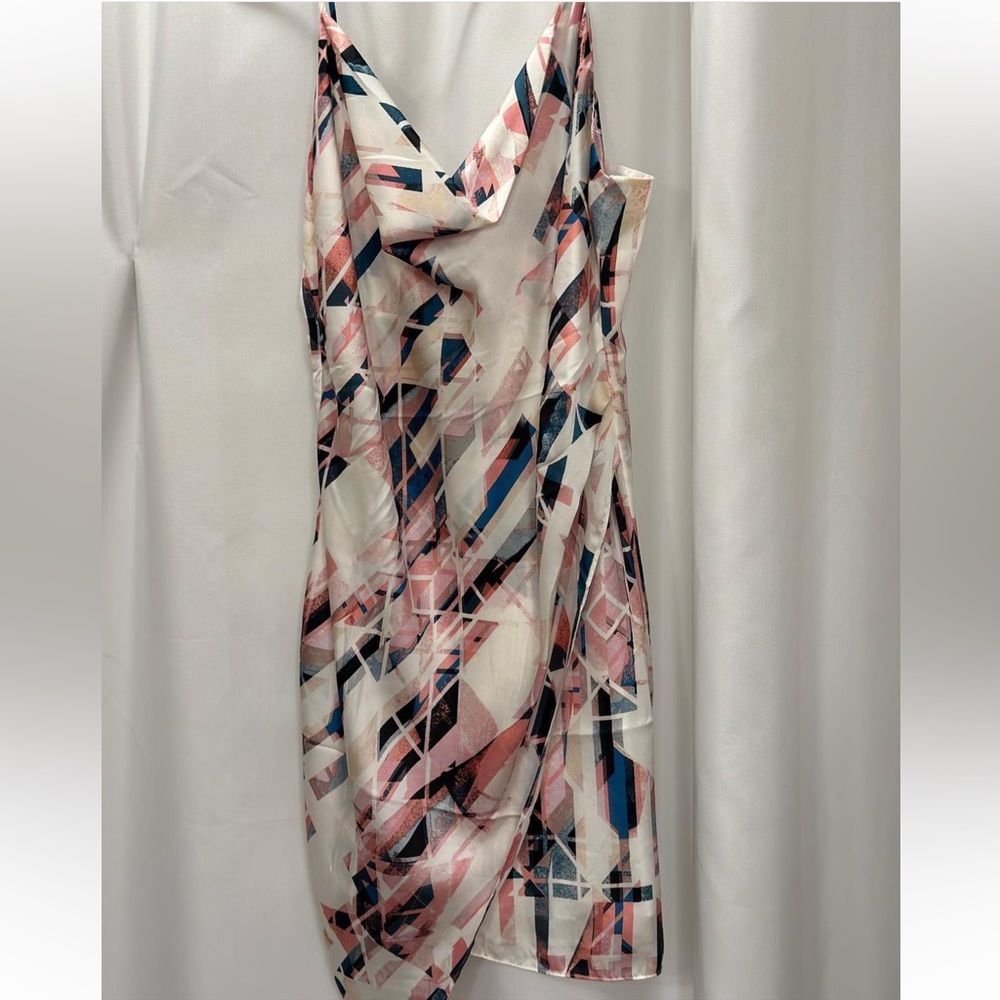 NAKED ZEBRA • size L • multi color• cocktail dress • never worn • $30